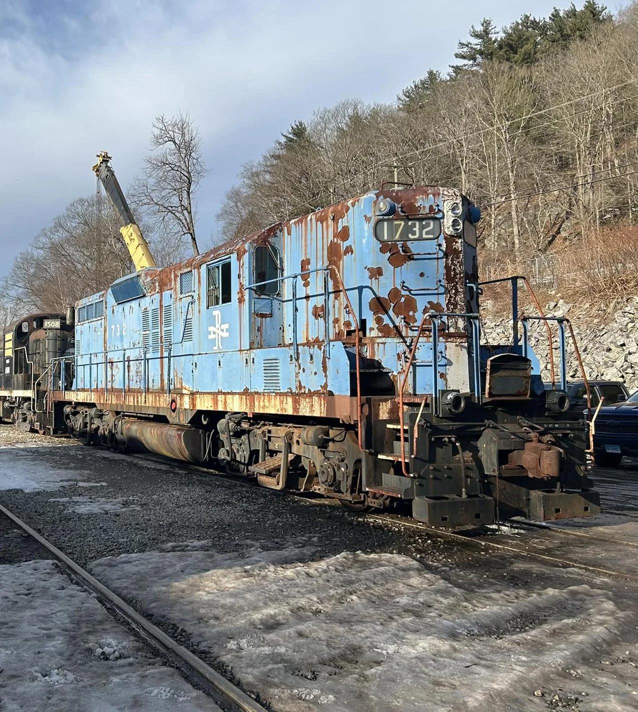 ライアン250 偏光ブルー CBONE G749 Boston & Maine GP9 1732 — Railroad Museum of New England